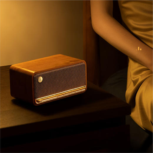 漫步者复古蓝音箱 商品图2