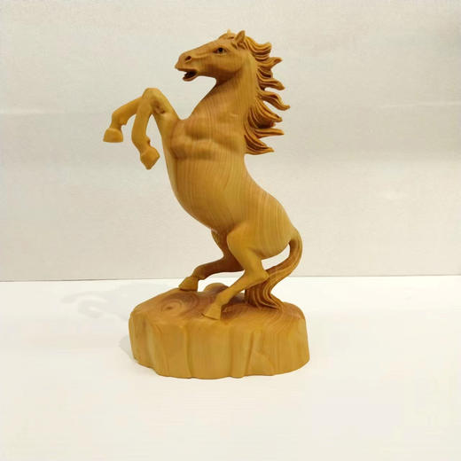 立马成功°黄杨木摆件11*18*6cm 商品图1