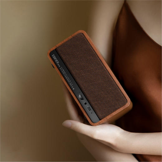 漫步者复古蓝音箱 商品图3