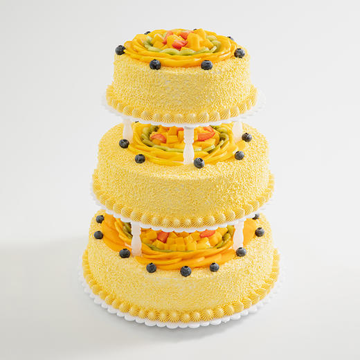 【大气有面子】鹏程万里多层多磅数蛋糕，适合25~80人食用，适合宴会、婚礼、庆功、庆典（9P679.9 15P879.9 30P1379.9 40P1779.9*） 商品图0