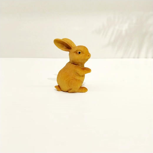 站立兔°黄杨木摆件（款式随机） 商品图2