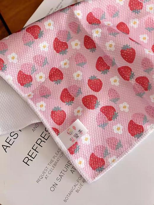 抹布韩国鱼鳞纹抹布3片 商品图4