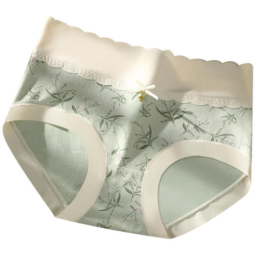 新品【日系无痕三角短裤 第二条0元！】秋冬超仙甜系中腰纯棉内裤，吸湿排汗、塑形美臀、舒适高弹，呵护女士的内裤，性感不勒腿纯棉抗箘档三角裤女！ 商品图8