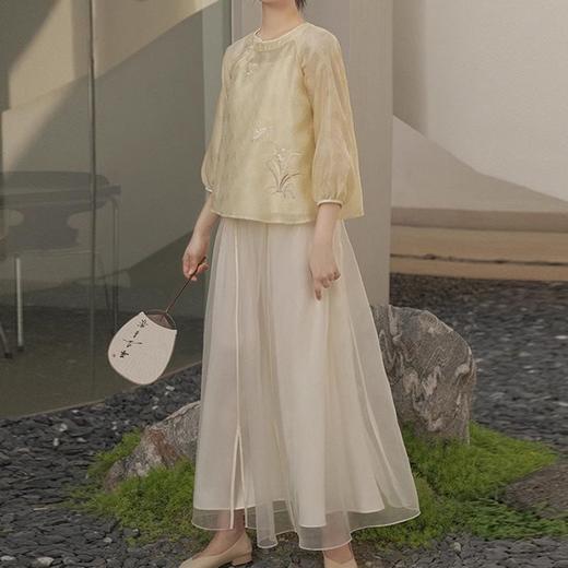 裁缝学苑AS106 中式复古茶服改良小衫上衣+吊带套装纸样女装打版 商品图2