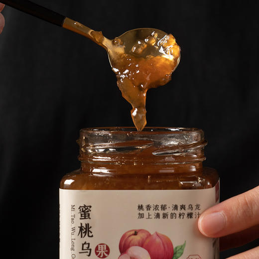 蜜桃乌龙果酱 | 甄选食材古法熬制 水蜜桃黄桃柠檬汁酱料 商品图3
