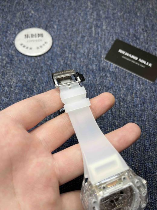 RM新款腕上建筑师 蓝宝石奇迹 琉璃水晶『RICHARD MILLE 』理查德米勒RM56-01 制作一款水晶腕表 商品图7