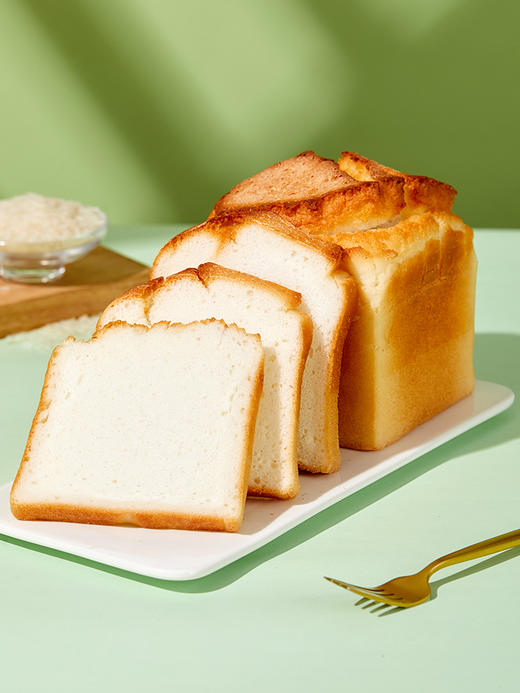 佑儿圆无小麦大米吐司面包儿童营养早餐米麦面包 商品图1