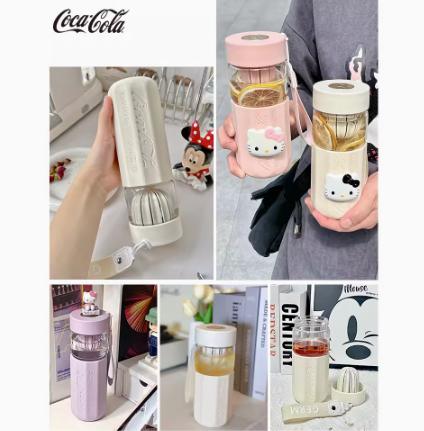 GERM可口可乐茶水分离玻璃泡茶杯冷冻白（450ml） 商品图5