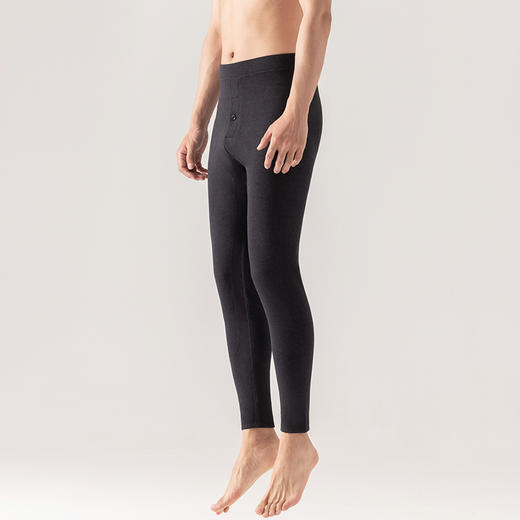 23年新款冬季加绒加厚男士保暖裤桑蚕丝亲肤棉裤打底裤羊绒内穿BNN8333 商品图4