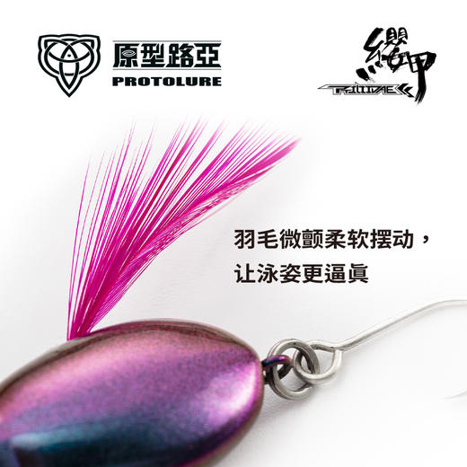 PROTOLURE原型路亚公司首款仿真异形假饵-缨甲饵【2件包邮】 商品图3