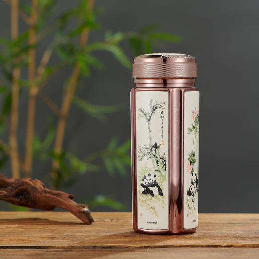 思宝官方旗舰店熊猫·思宝1/2号保温杯男女通用便携车载水杯 商品图4