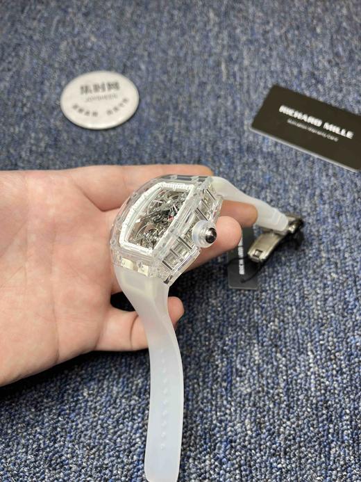 RM新款腕上建筑师 蓝宝石奇迹 琉璃水晶『RICHARD MILLE 』理查德米勒RM56-01 制作一款水晶腕表 商品图4