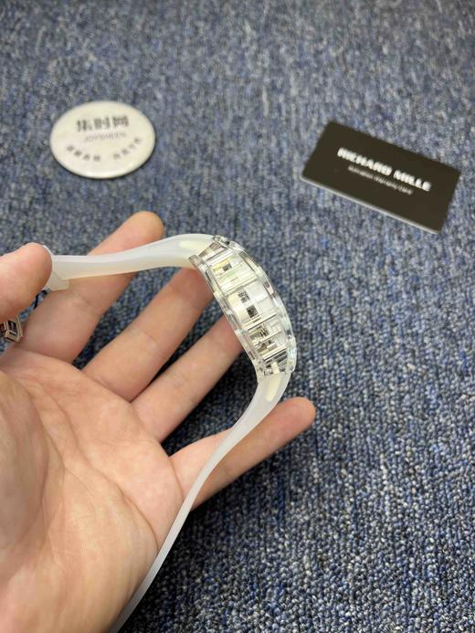 RM新款腕上建筑师 蓝宝石奇迹 琉璃水晶『RICHARD MILLE 』理查德米勒RM56-01 制作一款水晶腕表 商品图3