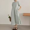 裁缝学苑AS107 宽松茶歇裙夏新款棉麻裙连衣裙纸样女装裙子版型板 商品缩略图2