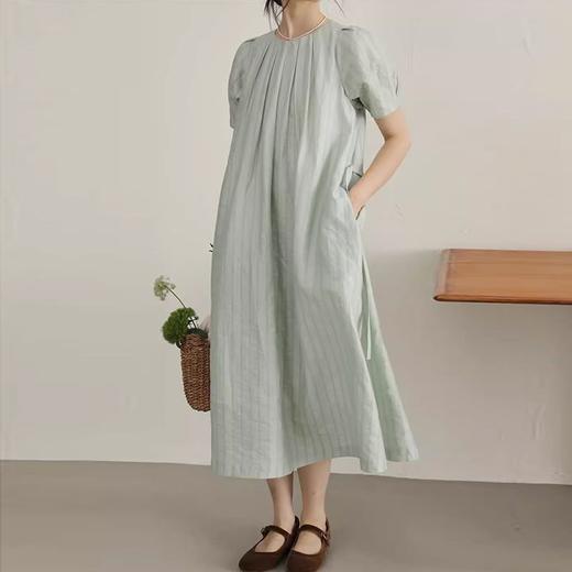裁缝学苑AS107 宽松茶歇裙夏新款棉麻裙连衣裙纸样女装裙子版型板 商品图2