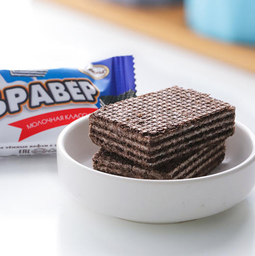 【超值2包装】俄罗斯老品牌 阿孔特威化饼干 冰淇淋/菲利莫/酸奶/奶酪味 408g/包（约25块/包） 任意口味组合 商品图12