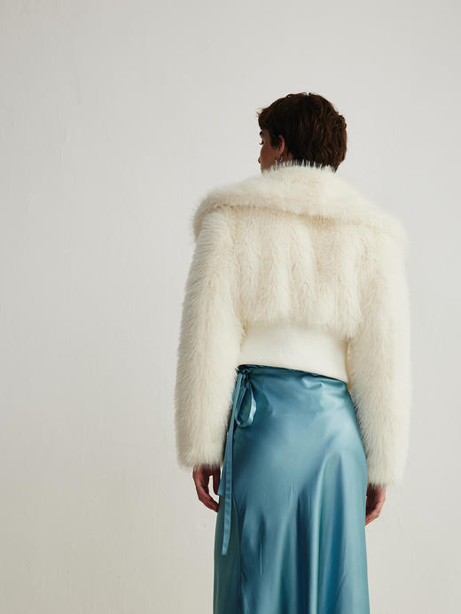 SIJIA｜白色短皮草 [ AW2354 ] 商品图4