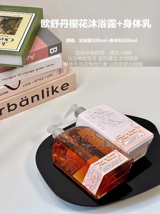 法国L'occitane/欧舒丹 甜蜜樱花 ，绮梦樱花，马鞭草沐浴露250ml/身体乳250ml  限定套盒 补水保湿 清爽吸收 滋润 细致花香 商品图10