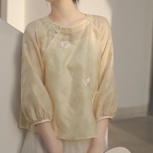 裁缝学苑AS106 中式复古茶服改良小衫上衣+吊带套装纸样女装打版 商品图3