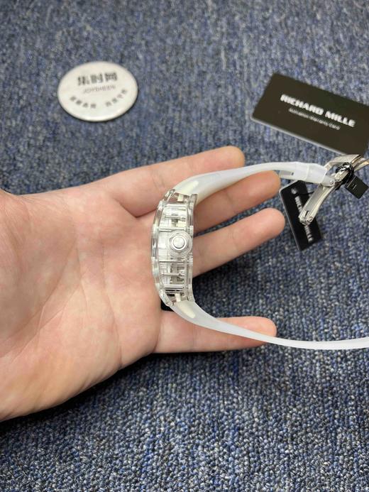 RM新款腕上建筑师 蓝宝石奇迹 琉璃水晶『RICHARD MILLE 』理查德米勒RM56-01 制作一款水晶腕表 商品图5