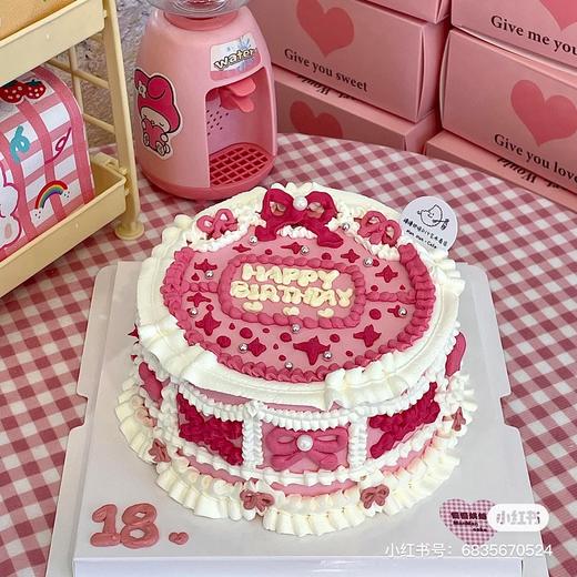 复古甜美手绘蛋糕送女生老婆-低糖处理无添加 商品图3