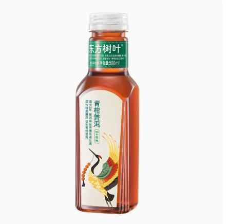 东方树叶青柑普洱茶茶饮料500ml 商品图0