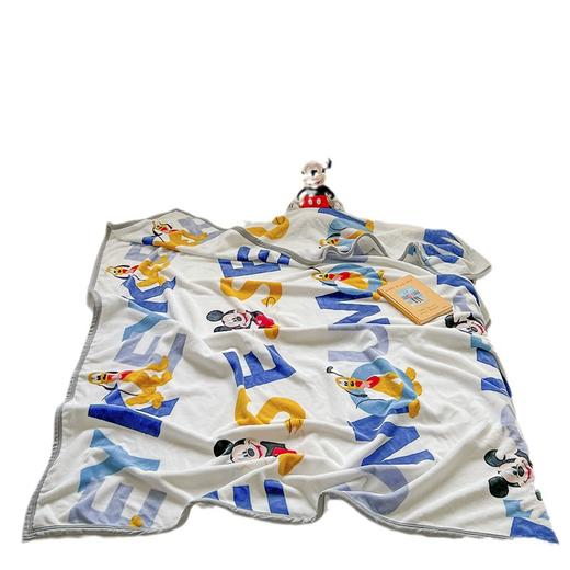 【迪士尼正版授权】儿童卡通毛毯，加厚牛奶绒，盖毯幼儿园午休毯li 商品图4