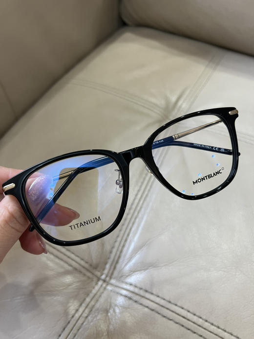 小白同款 MB大班系列黑框 近视眼镜架 素颜镜框 超轻超稳 男女均可 商品图7