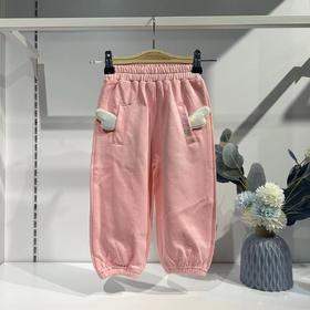 【2023新款】贝奇鸟 秋33762女小童 棉质长裤F230805
