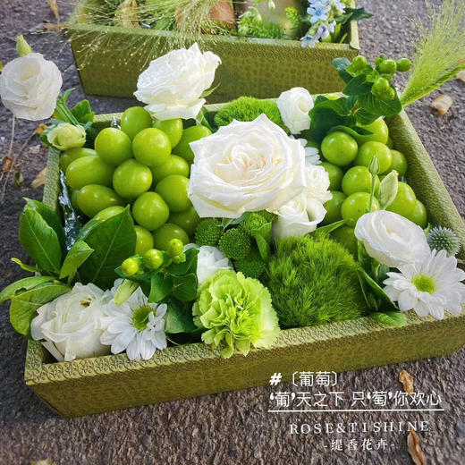【‘葡’天之下只‘萄’你欢心】鲜花礼盒A款 商品图3