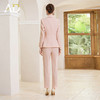 AD高端斜纹醋酸西装套装女士职业装粉色主持人正装职场轻熟风女装 商品缩略图3