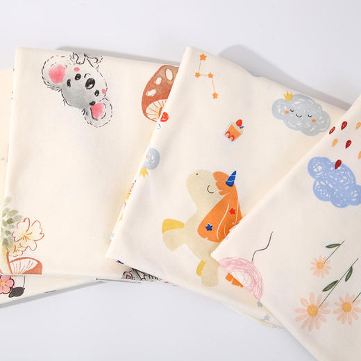 科巢新款ins风纯棉抱单 婴幼儿抱单产房抱被产房裹布浴巾盖毯宝宝抱单  A类 商品图3