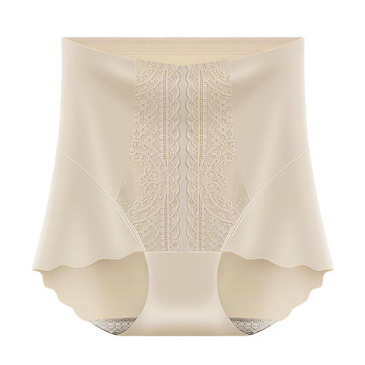 买一送一【收腹时代“解锁”！桑蚕丝抑jun裆内裤女】裸感冰丝穿出蜜桃臀，高腰产后收腹舒适贴合，高弹薄款束腰塑身塑形！ 商品图5