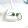 S925碧玉戒指-蛋面四爪 商品缩略图0