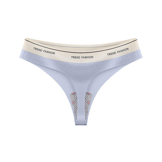 【6色可选！买一送一】新款中低腰冰丝性感，火辣纯欲大码，瑜伽无痕丁字裤，纯棉抑Jun裆运动内裤女 商品图5