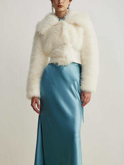 SIJIA｜白色短皮草 [ AW2354 ] 商品图7