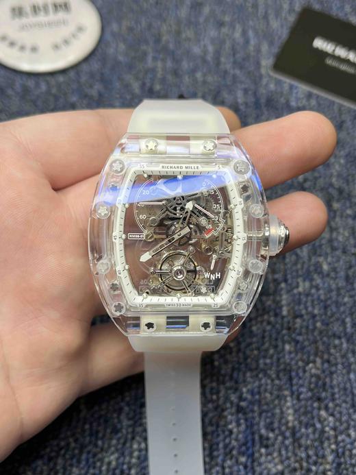RM新款腕上建筑师 蓝宝石奇迹 琉璃水晶『RICHARD MILLE 』理查德米勒RM56-01 制作一款水晶腕表 商品图1