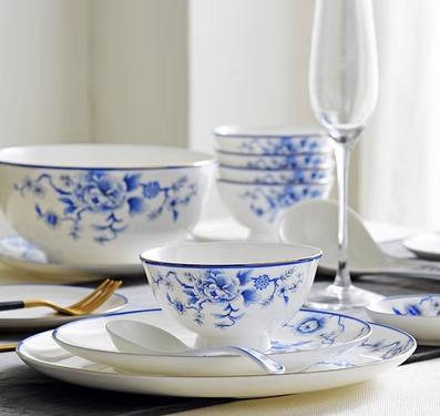 HOMY餐具套装青花凤鸾秀38件组 商品图2