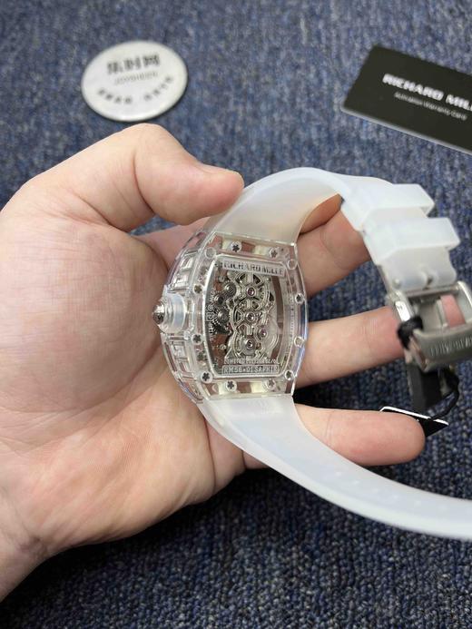 RM新款腕上建筑师 蓝宝石奇迹 琉璃水晶『RICHARD MILLE 』理查德米勒RM56-01 制作一款水晶腕表 商品图6