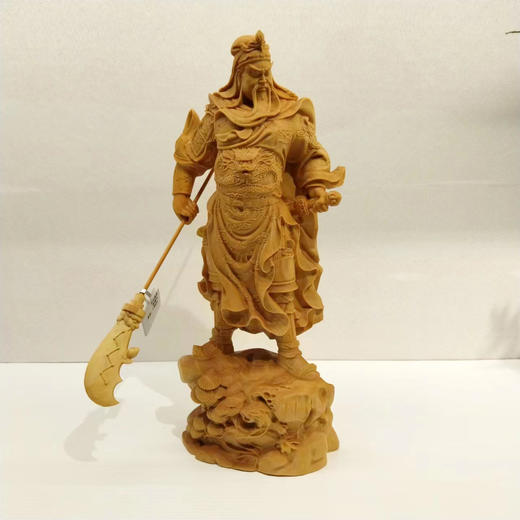 17/20/23cm关公°原色黄杨木 商品图1