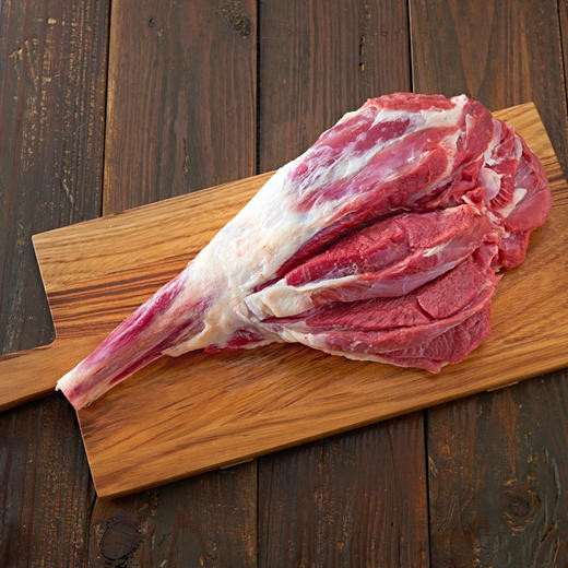 【顺丰冷链】新疆羊肉原切羊后腿切片乳羔羊肉 天然牧场 不膻不腥 2cm左右厚度含羊拐ASJMY 商品图7
