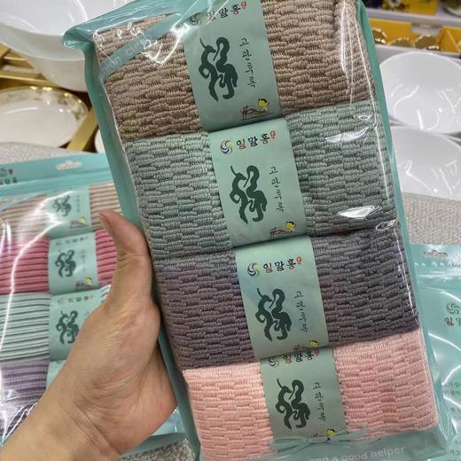 抹布韩国不粘油洗碗巾4P 商品图0