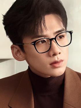 小白同款 MB大班系列黑框 近视眼镜架 素颜镜框 超轻超稳 男女均可