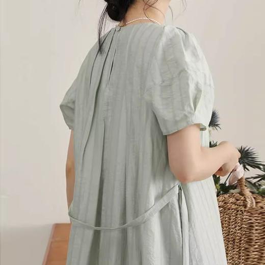 裁缝学苑AS107 宽松茶歇裙夏新款棉麻裙连衣裙纸样女装裙子版型板 商品图3