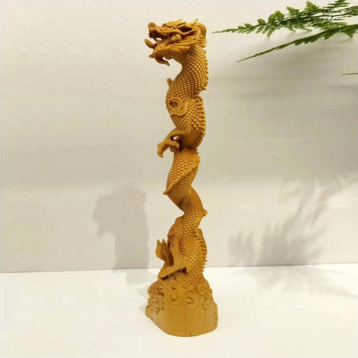立龙笔架°黄杨木摆件 商品图0