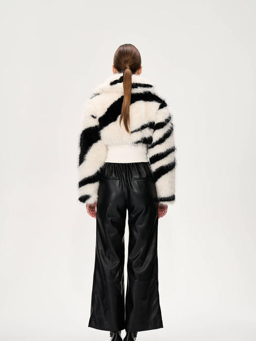 SIJIA｜斑马纹短皮草 [ AW2355 ] 商品图7