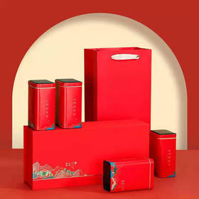 山间好茶条盒【红.4罐约装250克】10元1套.整件24套