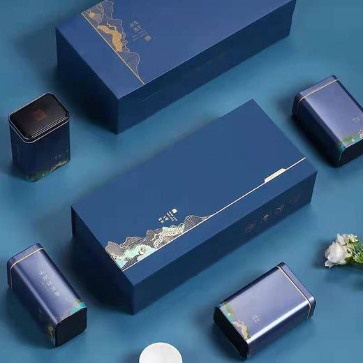 山间好茶条盒【灰.4罐约装250克】10元1套.整件24套 商品图2