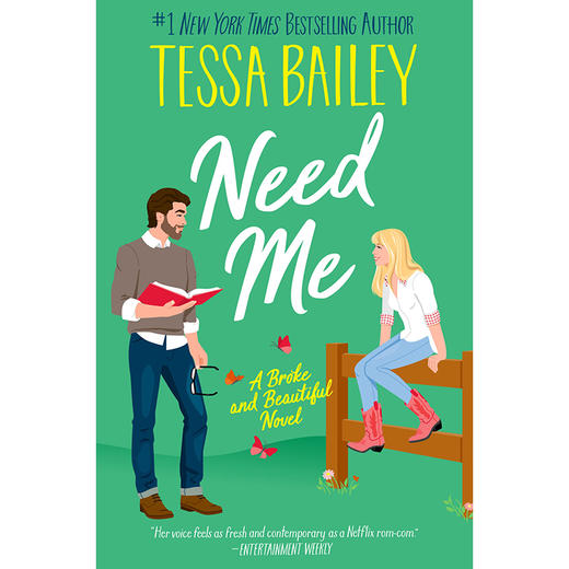 需要我 Tessa Bailey 外国文学小说 英文原版 Need Me: A Broke and Beautiful Novel: 2 商品图0