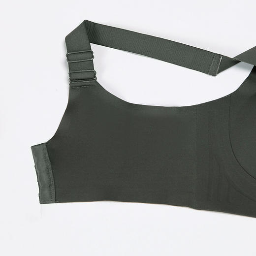 都市丽人Vbra泳布零感内衣薄款3/4杯无钢圈四排扣LB36N9 商品图8